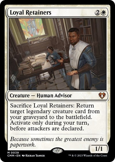 Loyal Retainers (Commander Masters) Near Mint