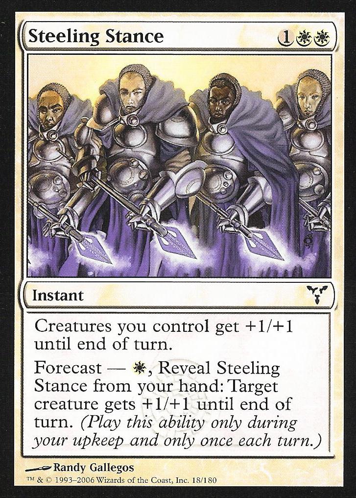 Steeling Stance (Dissension) Near Mint Foil
