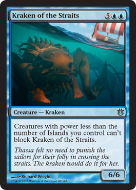 Kraken of the Straits (Born of the Gods) Near Mint