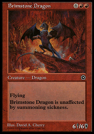 Brimstone Dragon (Portal Second Age) Near Mint