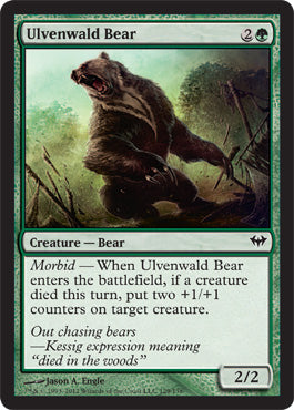 Ulvenwald Bear (Dark Ascension) Near Mint Foil