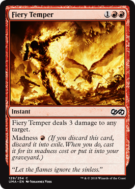 Fiery Temper (Ultimate Masters) Near Mint