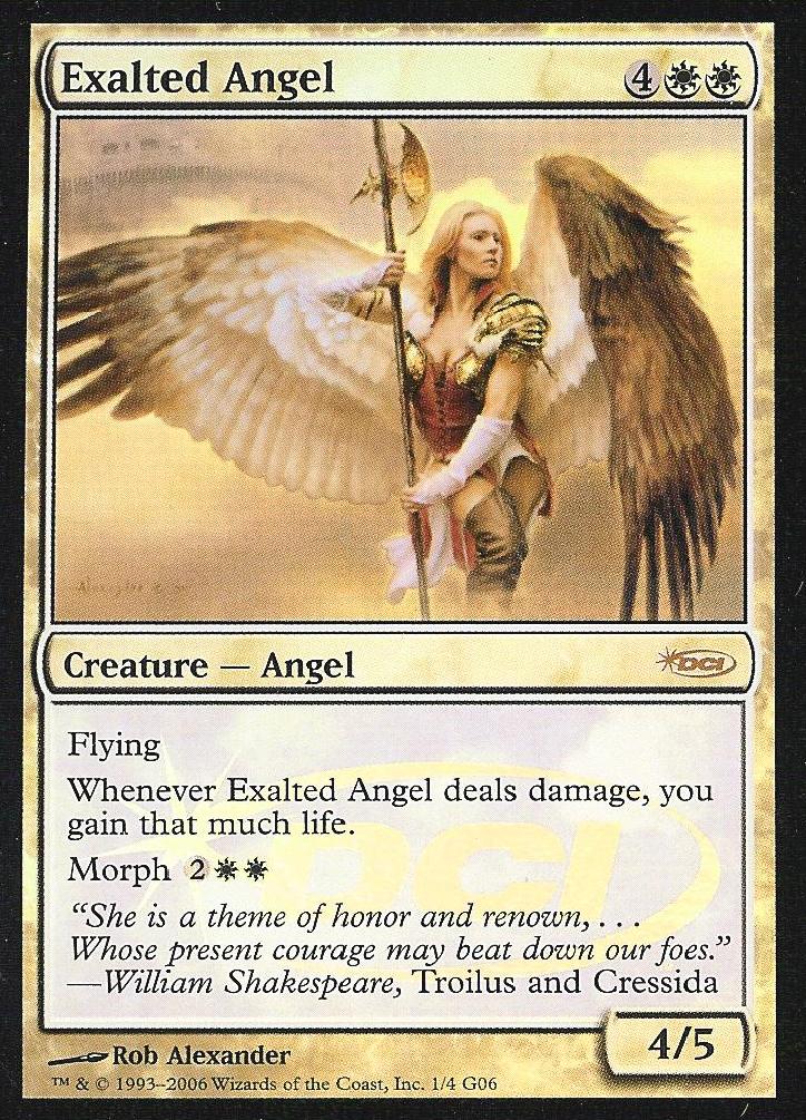 Exalted Angel (DCI Judge) (Promotional Cards) Near Mint