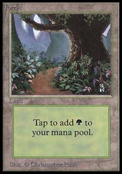Forest B (Beta) Near Mint