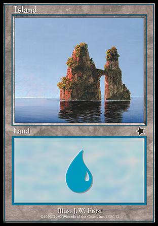 Island (159) (Starter 1999) Near Mint