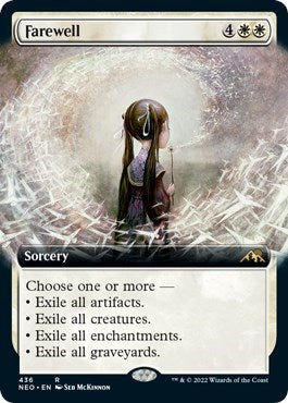 Farewell (Extended Art) (Kamigawa: Neon Dynasty) Near Mint