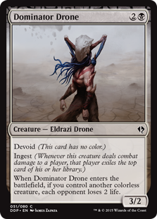 Dominator Drone (Duel Decks: Zendikar vs Eldrazi) Near Mint