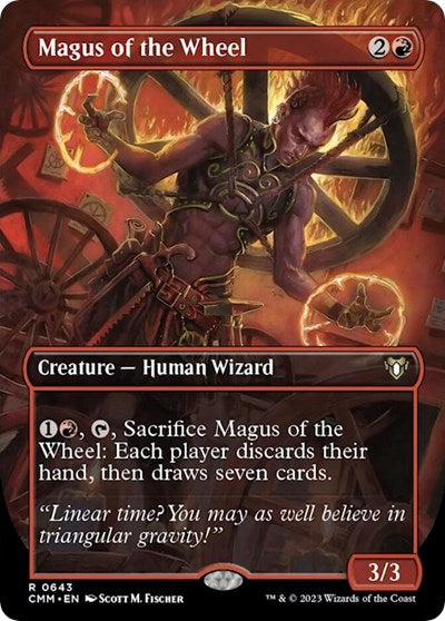 Magus of the Wheel (Borderless) (Commander Masters) Near Mint