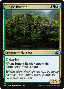 Jungle Barrier (Iconic Masters) Near Mint