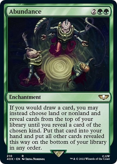 Abundance (Surge Foil) (Universes Beyond: Warhammer 40K) Near Mint