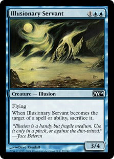 Illusionary Servant (Magic 2010 Core Set) Near Mint Foil