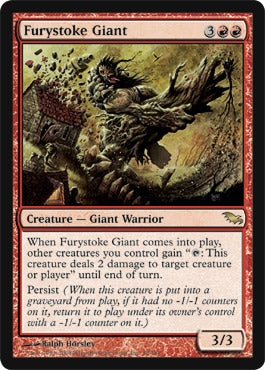 Furystoke Giant (Shadowmoor) Near Mint