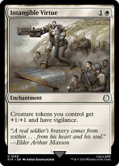 Intangible Virtue (Universes Beyond: Fallout) Near Mint