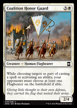 Coalition Honor Guard (Eternal Masters) Near Mint Foil