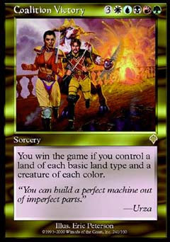 Coalition Victory (Invasion) Near Mint Foil