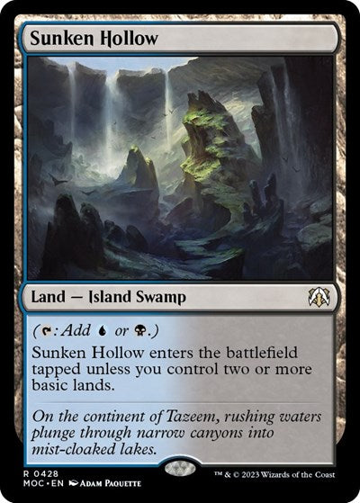 Sunken Hollow (Commander: March of the Machine) Near Mint
