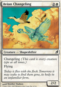 Avian Changeling (Lorwyn) Near Mint Italian