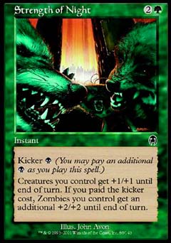 Strength of Night (Apocalypse) Near Mint Foil