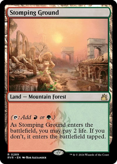 Stomping Ground (Ravnica Remastered) Near Mint