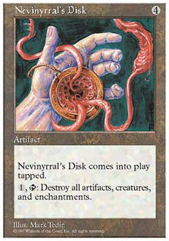 Nevinyrral's Disk (5th Edition) Light Play