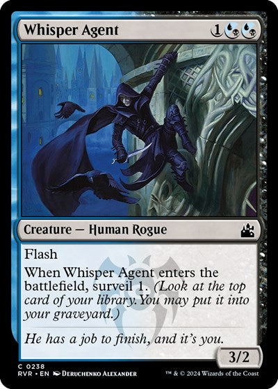 Whisper Agent (Ravnica Remastered) Near Mint