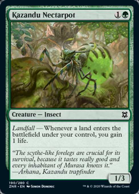 Kazandu Nectarpot (Zendikar Rising) Near Mint