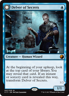 Delver of Secrets (From the Vault: Transform) Near Mint Foil