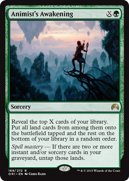 Animist's Awakening (Magic Origins) Near Mint