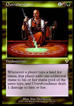 Overabundance (Invasion) Near Mint Foil