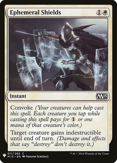 Ephemeral Shields (Mystery Booster) Near Mint