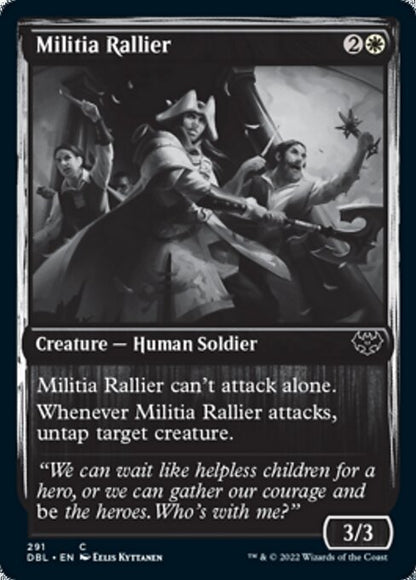 Militia Rallier (Innistrad: Double Feature) Near Mint Foil