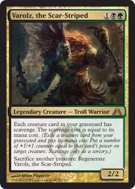 Varolz, the Scar-Striped (Dragon's Maze) Near Mint