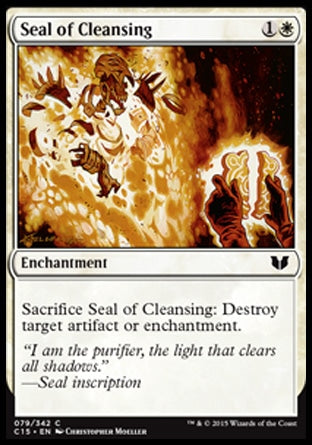 Seal of Cleansing (Commander 2015) Near Mint