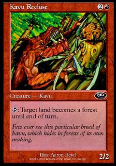 Kavu Recluse (Planeshift) Near Mint Foil