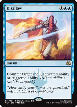 Disallow (Aether Revolt) Near Mint