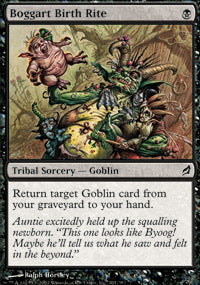 Boggart Birth Rite (Lorwyn) Near Mint Foil Italian