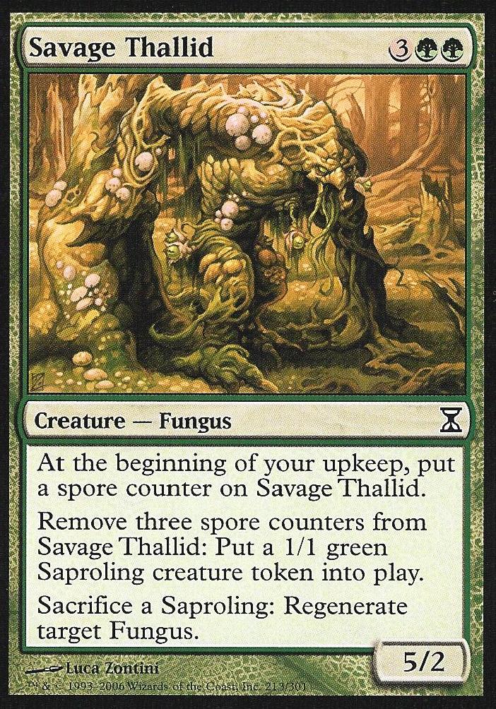 Savage Thallid (Time Spiral) Near Mint Foil