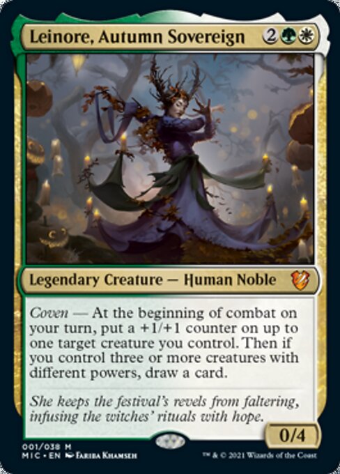 Leinore, Autumn Sovereign (Commander 2021 Midnight Hunt) Near Mint