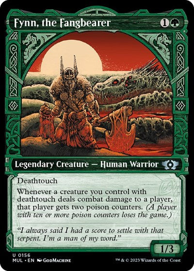 Fynn, the Fangbearer (Halo Foil) (March of the Machine: Multiverse Legends) Near Mint