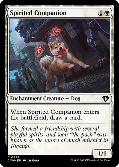 Spirited Companion (Commander Masters) Near Mint