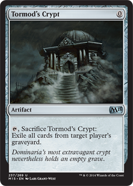 Tormod's Crypt (Magic 2015 Core Set) Near Mint Foil