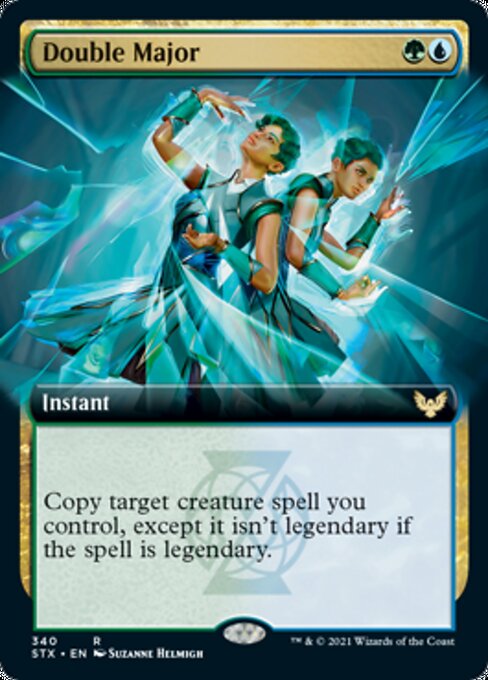 Double Major (Extended Art) (Strixhaven) Near Mint