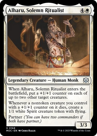 Alharu, Solemn Ritualist (Commander: March of the Machine) Near Mint
