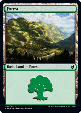 Forest (300) (Commander 2019) Near Mint