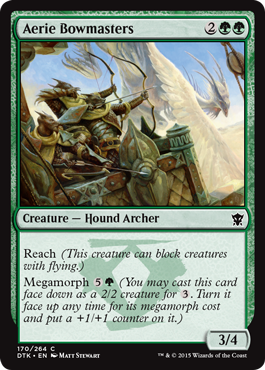 Aerie Bowmasters (Dragons of Tarkir) Near Mint