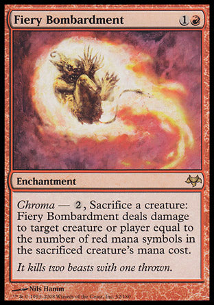 Fiery Bombardment (Eventide) Near Mint