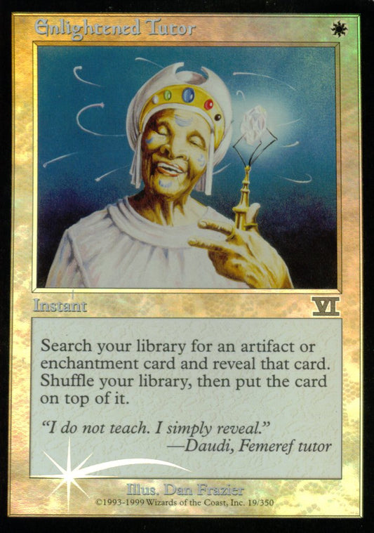 Enlightened Tutor (6E) (Promotional Cards) Near Mint Foil