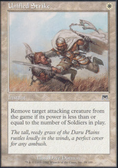 Unified Strike (Onslaught) Near Mint Foil