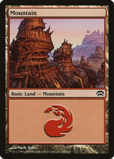 Mountain (160) (Planechase) Near Mint