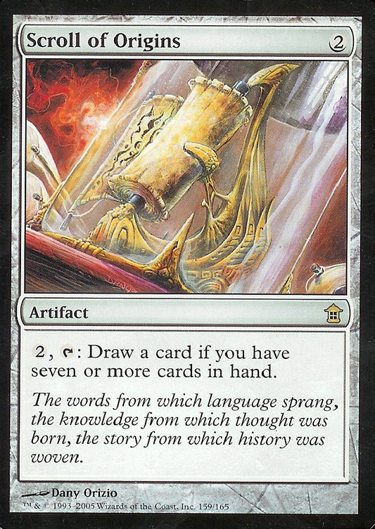 Scroll of Origins (Saviors of Kamigawa) Near Mint
